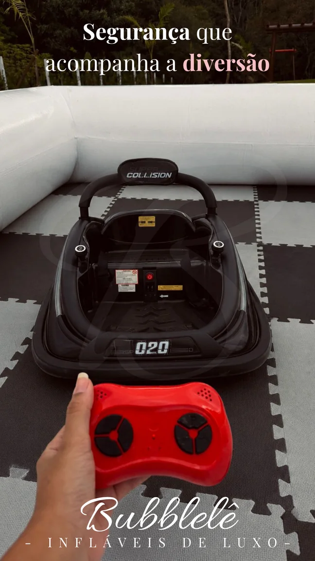 Carrinho infantil com controle remoto